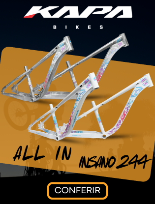 Quadros Bike Kapa All In e Insano 244 - Loja Na Pista