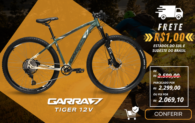 Bicicleta 29 Garra7 Tiger 12v