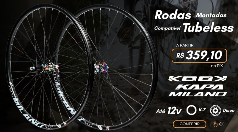Par Rodas Bike 29 Completa Tubeless