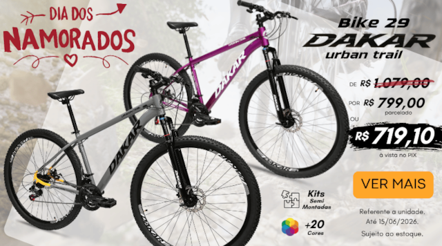 Bike 29 Dakar Namorados