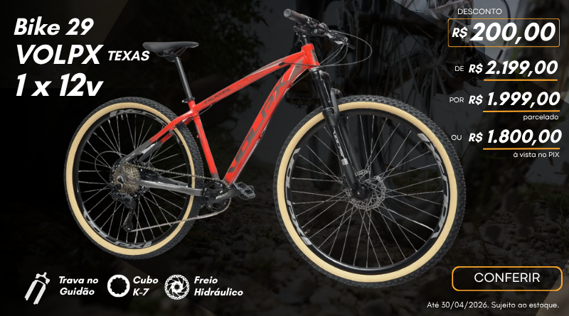 Bike 29 Volpx Texas em Promoção