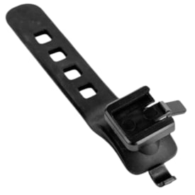 Abraçadeira Brack Light High One Silicone Preto