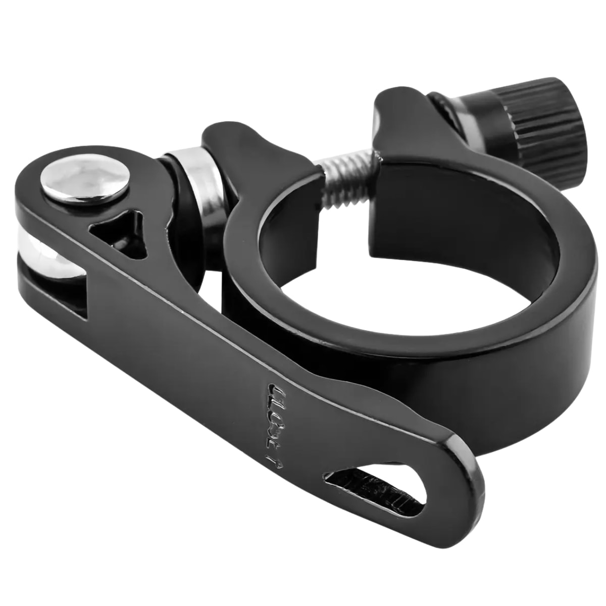 Abraçadeira Selim Absolute 31,8mm Alumínio Preto Com Blocagem