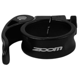 Abraçadeira Selim Importado 35mm Alumínio Preto Com Blocagem