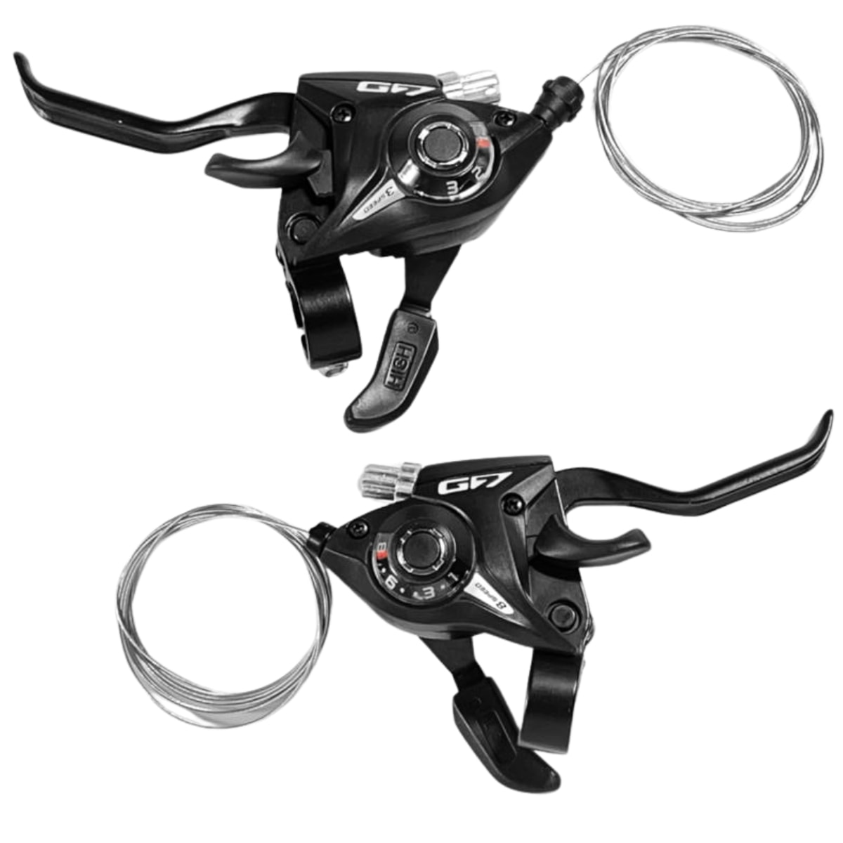 Alavanca Cambio Ez Fire Yamada 21 Velocidades