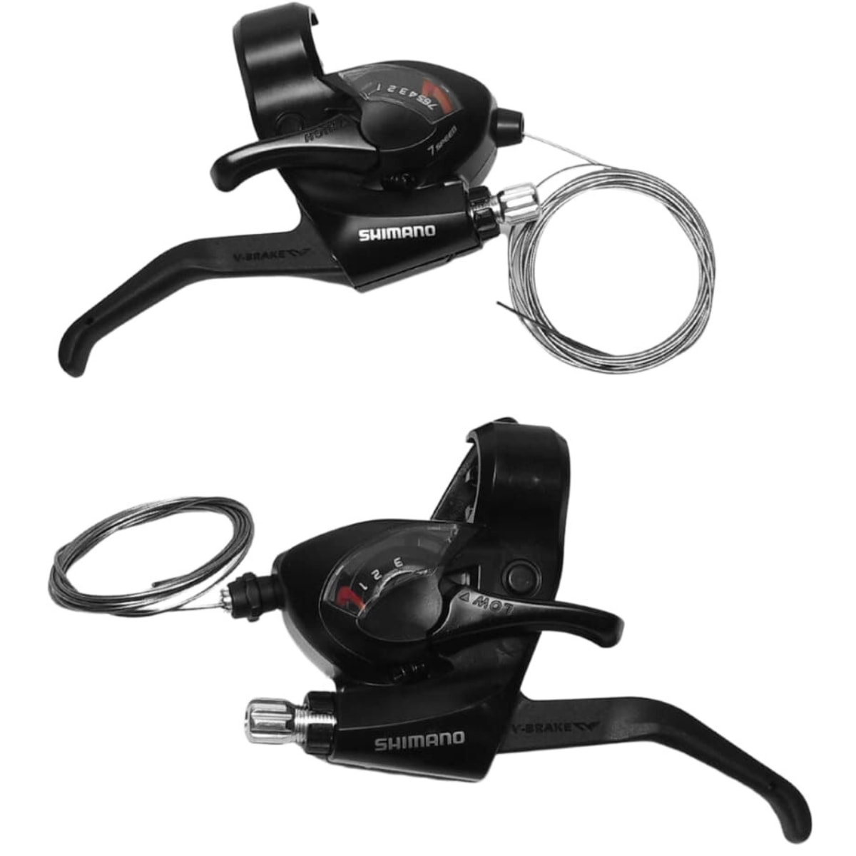 Alavanca Cambio Ez Fire Shimano Tourney EF 41 21 Velocidades