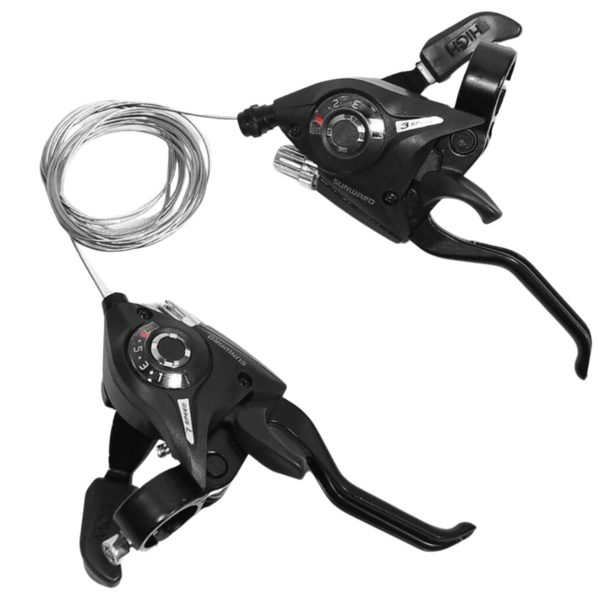 Alavanca Cambio Ez Fire Sunward KD-76 21 Velocidades