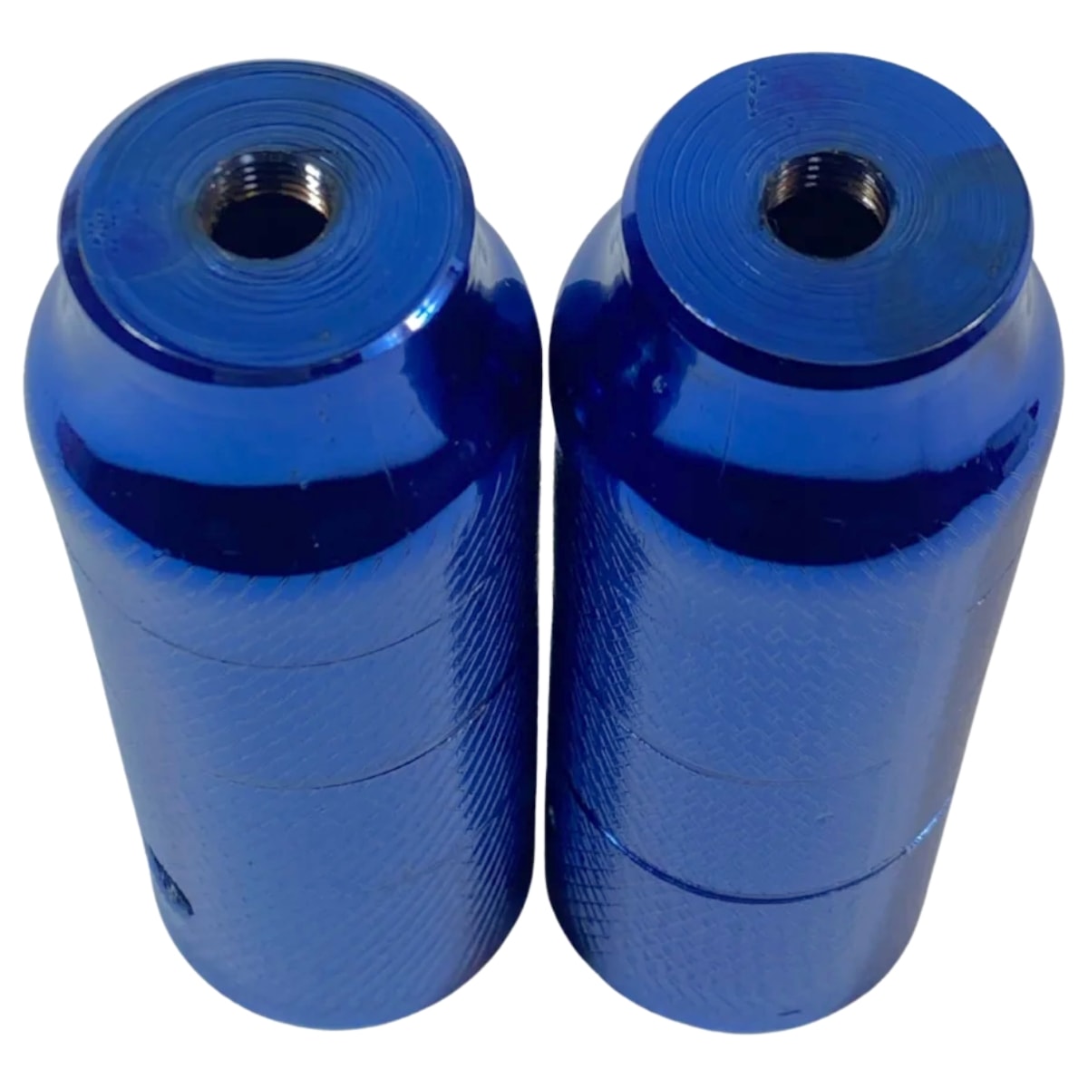 Apoio Bicicleta Aço Garra7 Trolha Recartilhado Azul