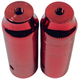 Apoio Bicicleta Aço Garra7 Trolha Recartilhado Vermelho