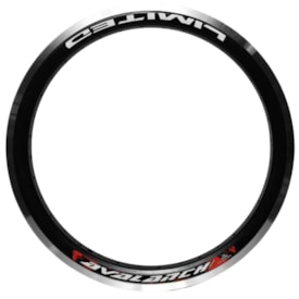 Aro 20 Alumínio Aero Arosul Freeride Avalanche Preto CNC 36 Furos