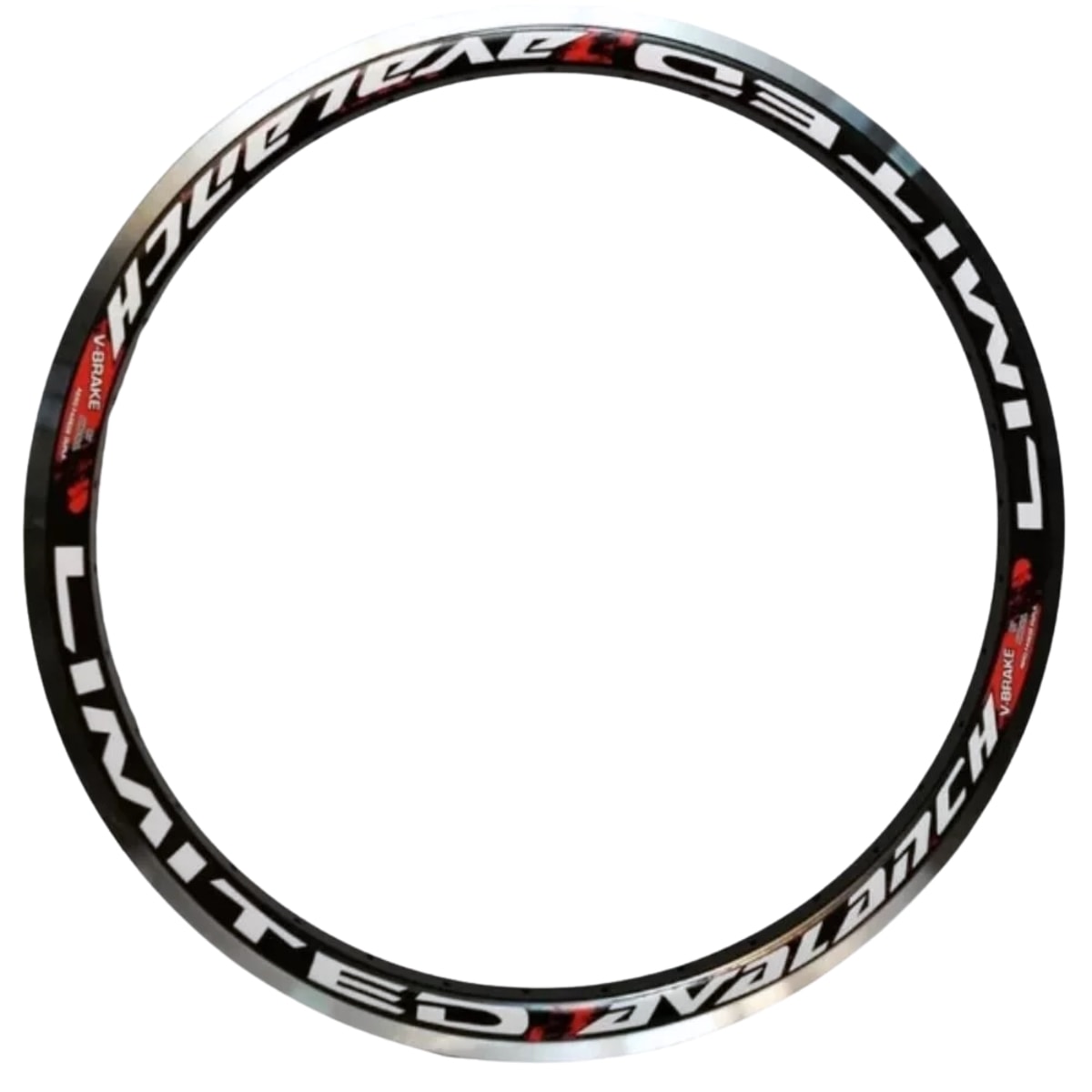 Aro 26 MTB Alumínio Aero Arosul Avalanche Preto CNC 32 Furos