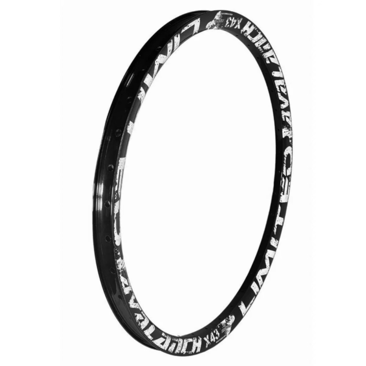 Aro 26 MTB Alumínio Aero Avalanche X-43 Preto Disco 36 Furos