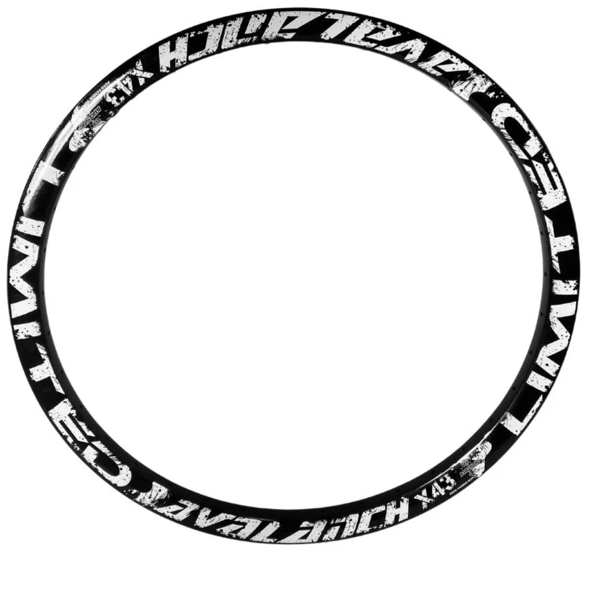 Aro 26 MTB Alumínio Aero Arosul Avalanche X-43 Preto Disco 36 Furos