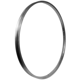 Aro 26 MTB Alumínio Comum New Volpx Cromado 36 Furos