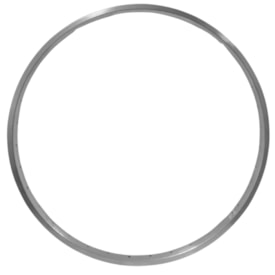 Aro 26 MTB Alumínio Comum New Volpx Cromado 36 Furos