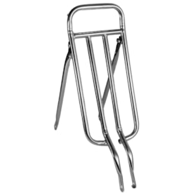 Bagageiro de Bicicleta AMR Tubular Aro 26 Cromado Articulado