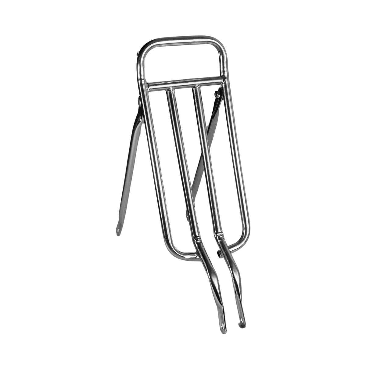 Bagageiro de Bicicleta AMR Tubular Aro 26 Cromado Articulado