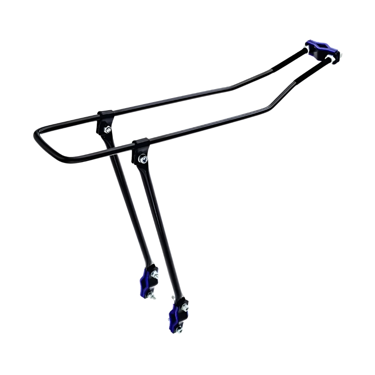 Bagageiro de Bicicleta Kalf Hard Tubular Aro 20/29 Preto Articulado