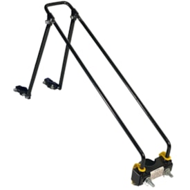 Bagageiro de Bicicleta Kalf Tubular Aro 20/29 Preto Articulado