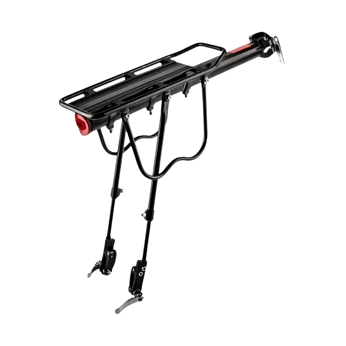 Bagageiro de Bicicleta MTB TSW Tubular Preto Articulado