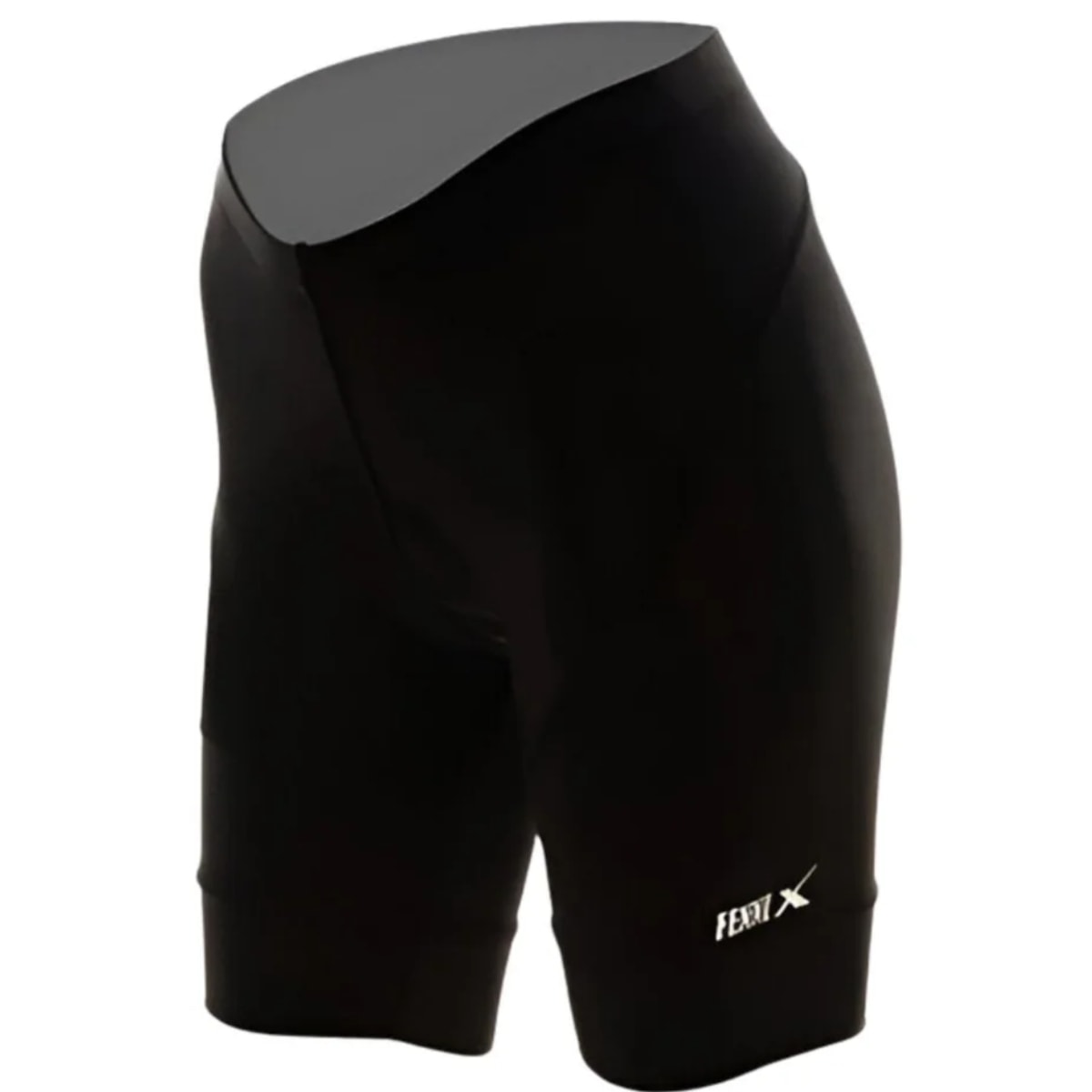 Bermuda Ciclismo Masculino Fennix Attack Preto Sem Bolso - XG