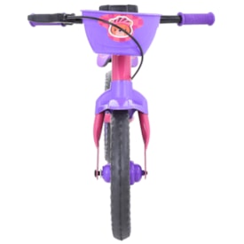 Bicicleta Aro 12 Infantil Nathor Balance Rosa e Roxo