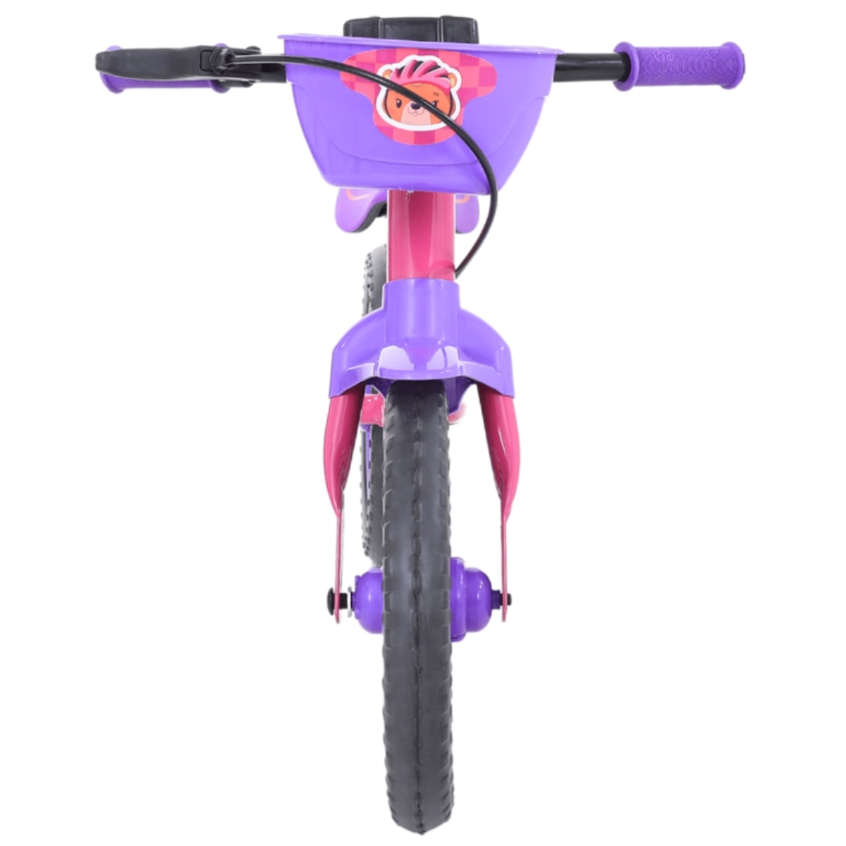 Bicicleta Aro 12 Infantil Nathor Balance Rosa e Roxo