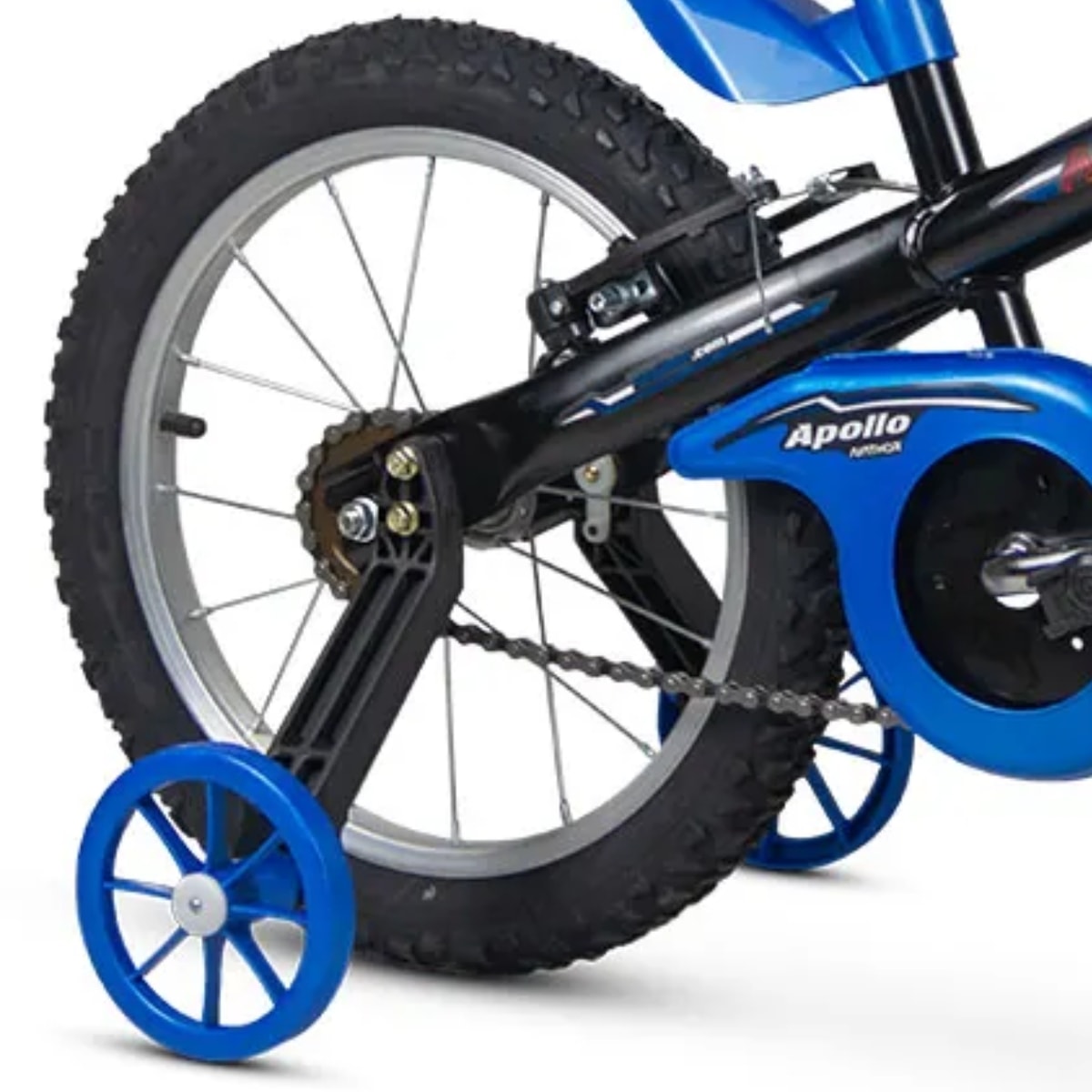 Bicicleta Aro 16 Nathor Apollo 4 Preto e Azul