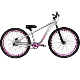 Bicicleta Aro 26 KAPA All In Freeride Polido e Roxo