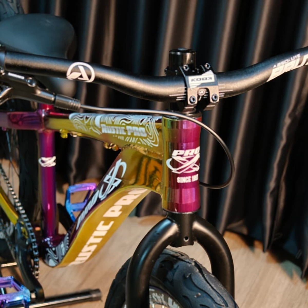 Bicicleta Aro 26 Pro-X Rustic Pro Camaleão Single