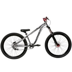 Bicicleta Aro 26 Pro-X Rustic Pro Cromado Single Freeride