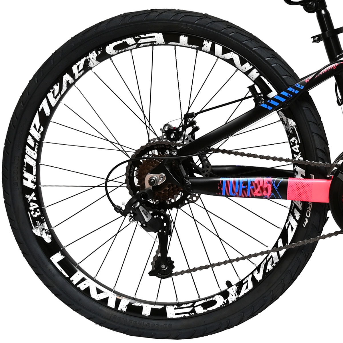 Bicicleta Aro 26 Viking Tuff-25 Start 21 Velocidades Freio Disco