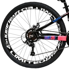 Bicicleta Aro 26 Viking Tuff-25 Start 21 Velocidades Freio Disco