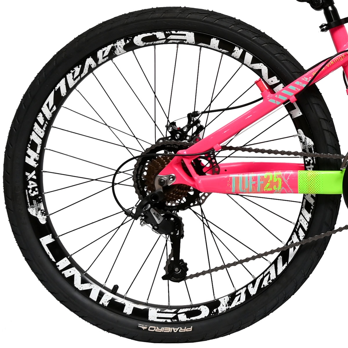 Bicicleta Aro 26 Viking Tuff-25 Start 21 Velocidades Freio Disco