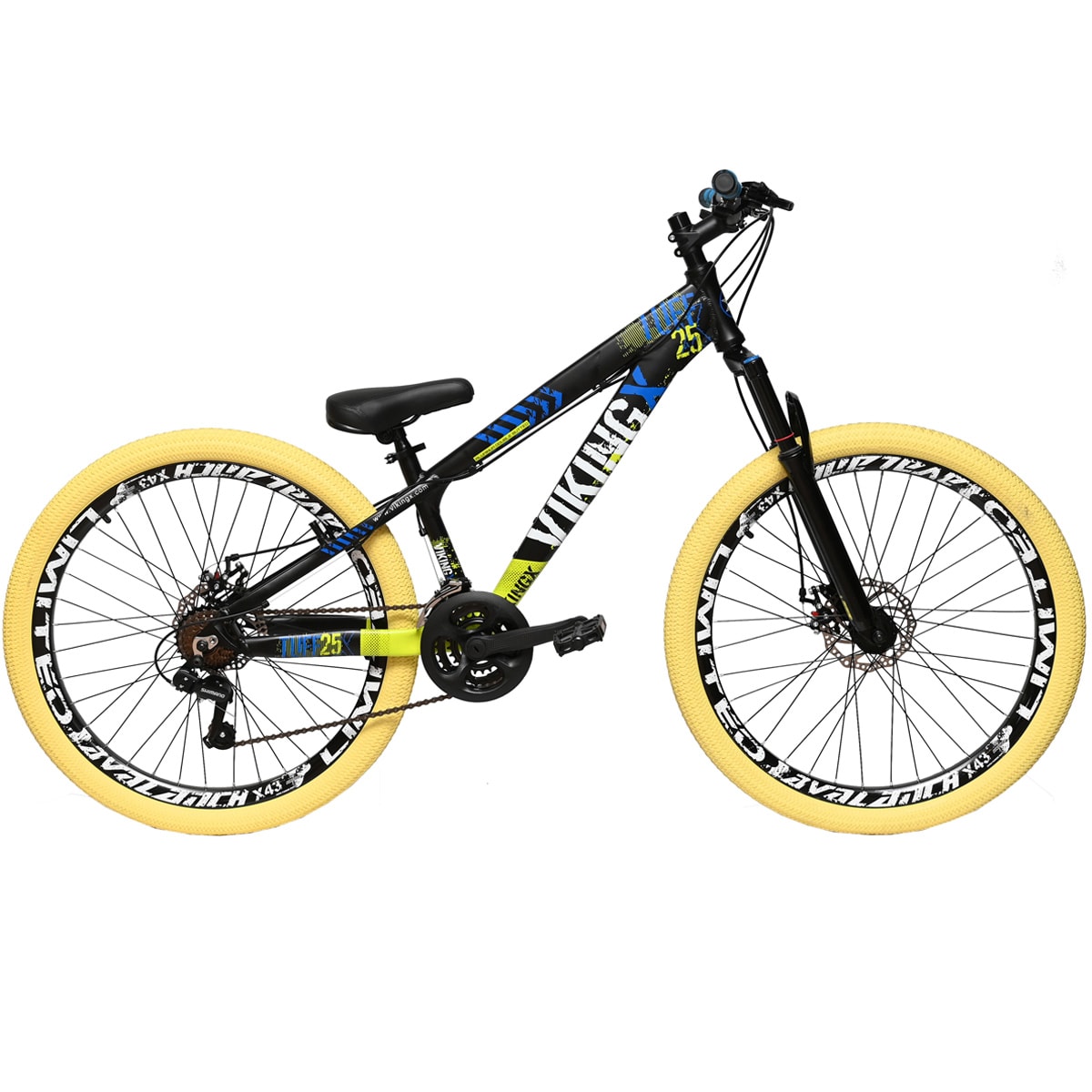 Bicicleta Aro 26 Viking Tuff X-25 21 Velocidades Color