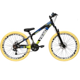 Bicicleta Aro 26 Viking Tuff X-25 21 Velocidades Color