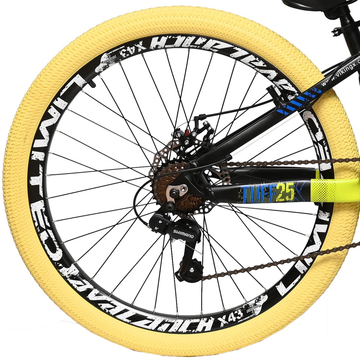 Bicicleta Aro 26 Viking Tuff X-25 21 Velocidades Color