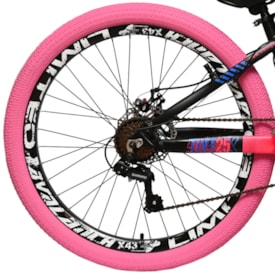 Bicicleta Aro 26 Viking Tuff X-25 21 Velocidades Color