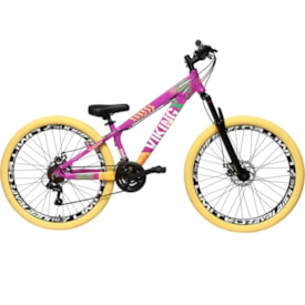 Bicicleta Aro 26 Viking Tuff X-25 21 Velocidades Color