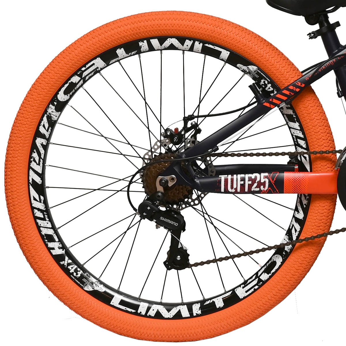 Bicicleta Aro 26 Viking Tuff X-25 21 Velocidades Color