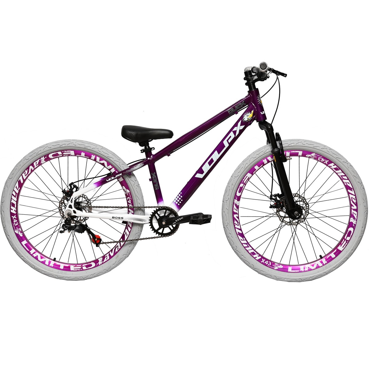 Roxo e Branco
