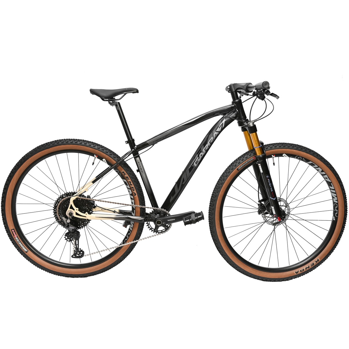 Bicicleta Aro 29 Garra7 Jaguar 12 Velocidades Shimano Deore Suspensão Ar