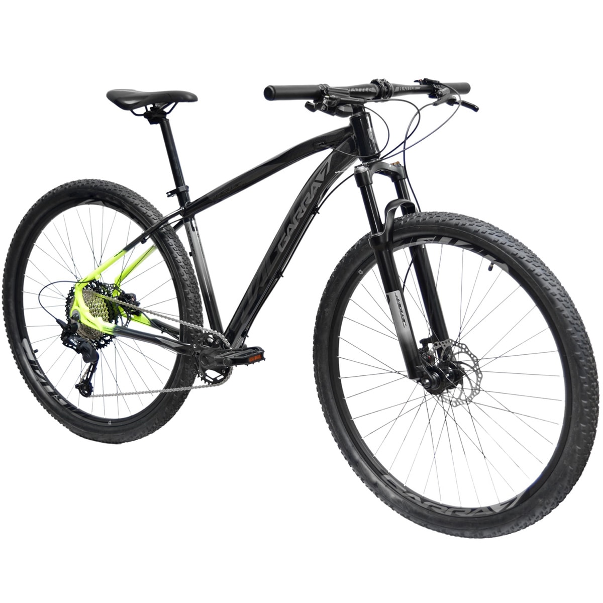 Bicicleta Aro 29 Garra7 Jaguar 12 Velocidades Suspensão Trava Guidão