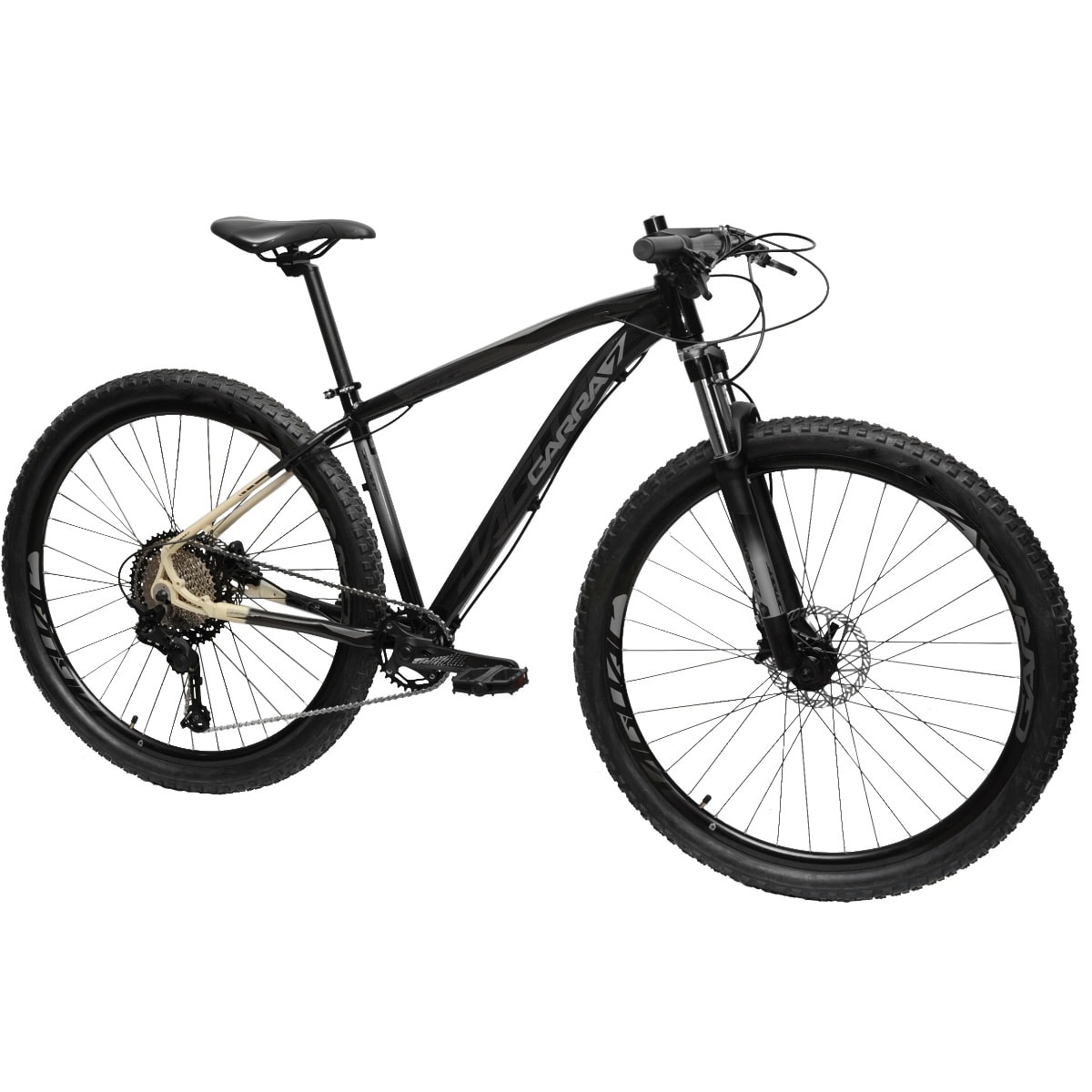 Bicicleta Aro 29 Garra7 Jaguar 12 Velocidades Suspensão Trava Guidão