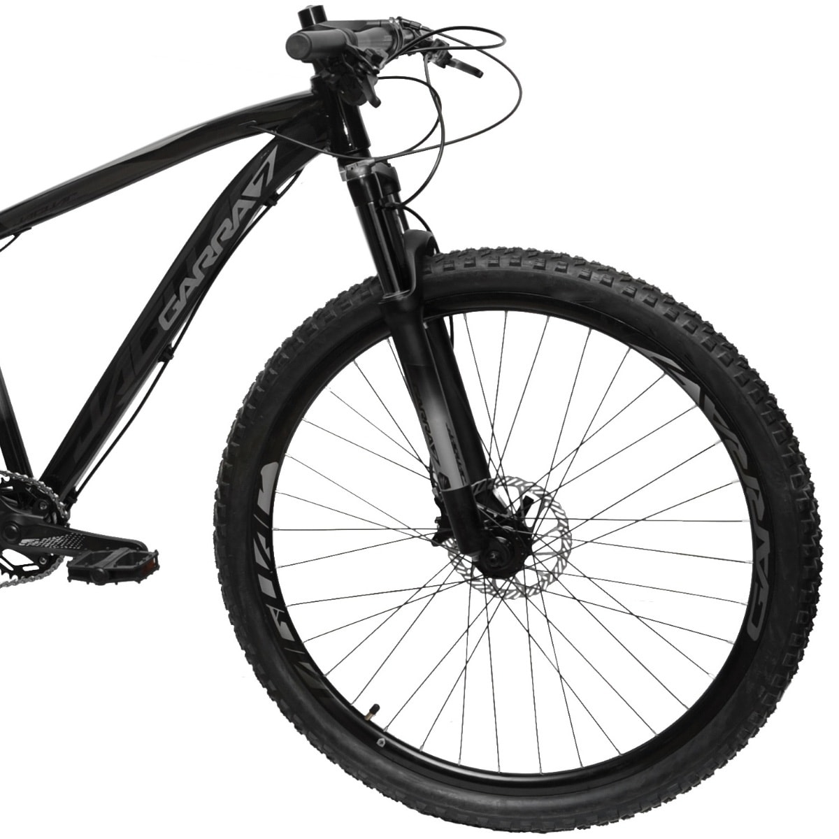 Bicicleta Aro 29 Garra7 Jaguar 12 Velocidades Suspensão Trava Guidão