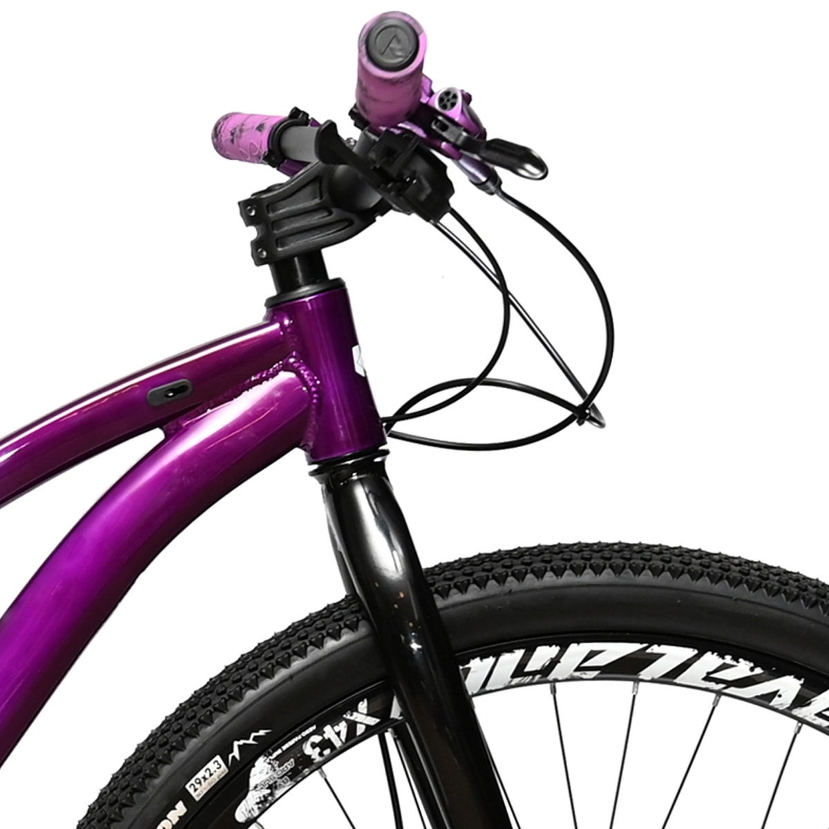 Bicicleta Aro 29 Grau Kook Tobe Roxo Relação 1x12