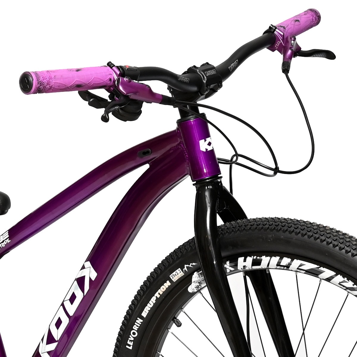 Bicicleta Aro 29 Grau Kook Tobe Roxo Relação 1x12