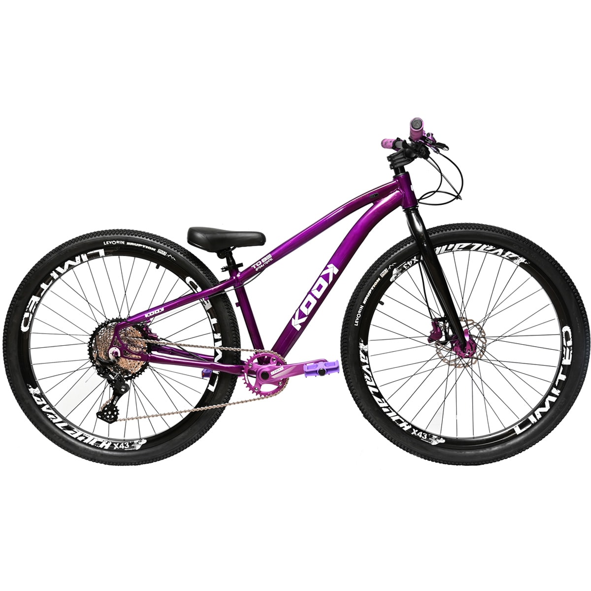 Bicicleta Aro 29 Grau Kook Tobe Roxo Relação 1x12