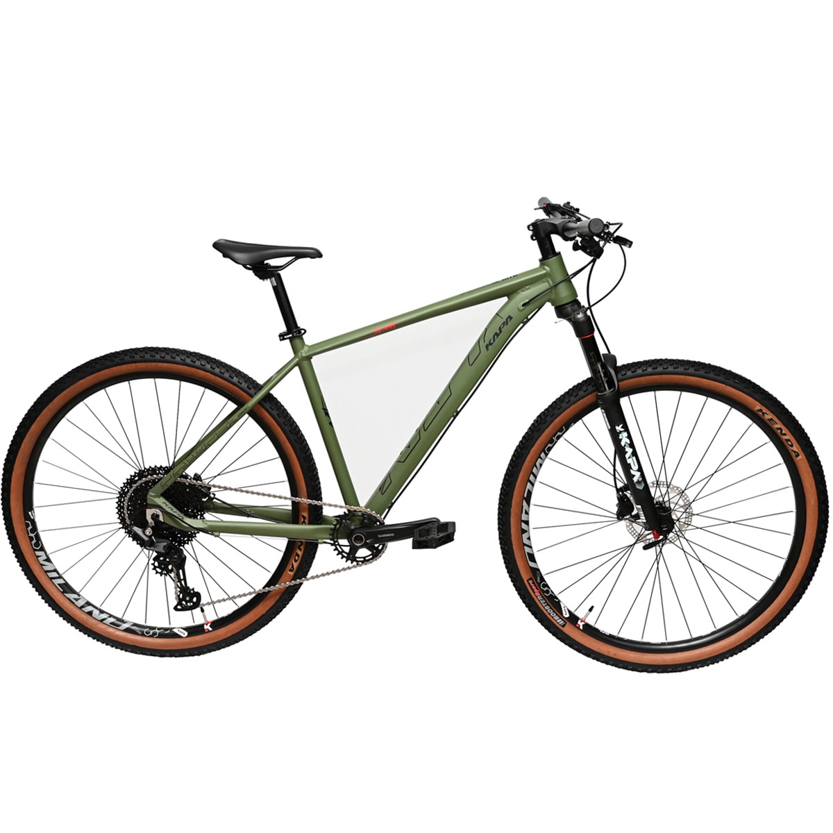 Bicicleta aro 29 KAPA Slim 2025 Shimano Deore 12 Velocidades