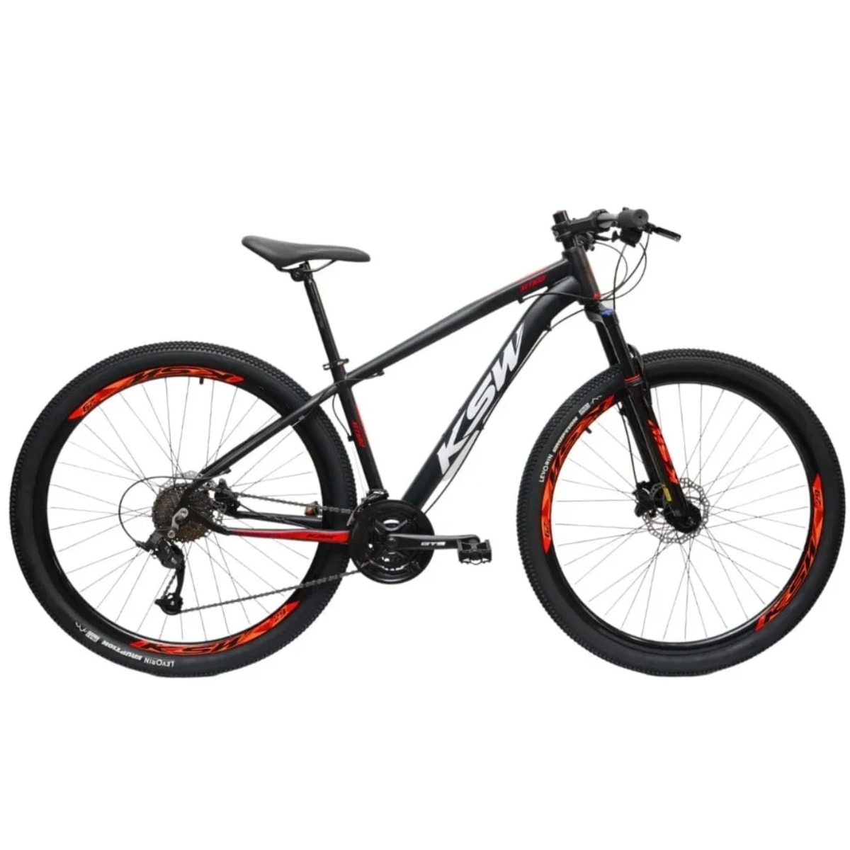 Bicicleta Aro 29 KSW 27 Velocidades Freio Disco Hidráulico